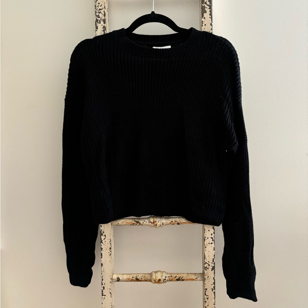 Nordstrom BP Black Knit Sweater